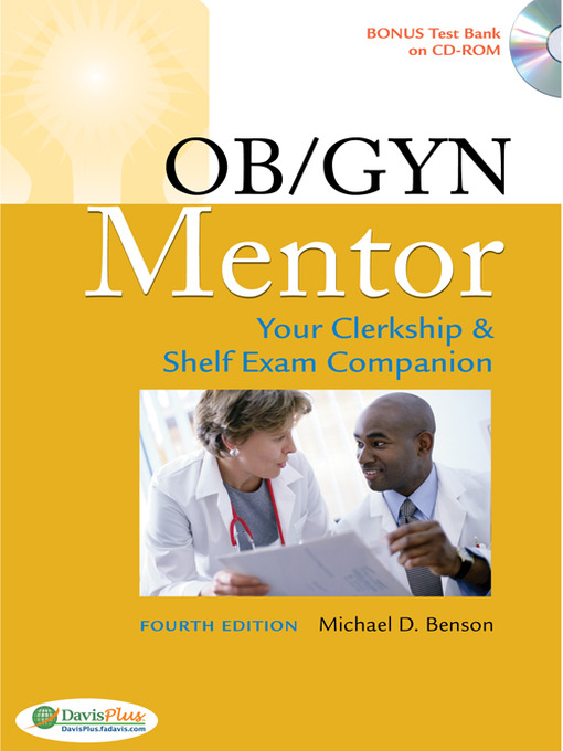 Title details for OB/GYN Mentor by Michael D. Benson - Available